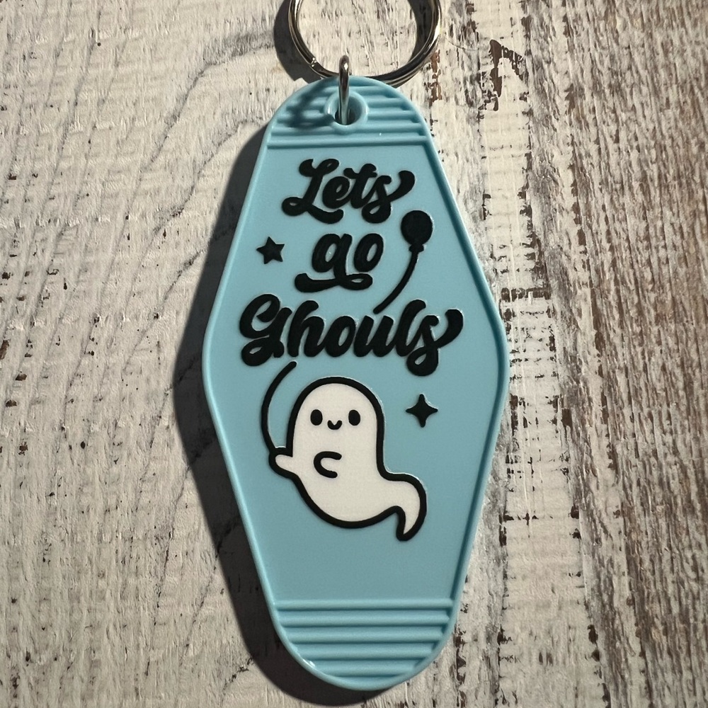 Let's Go Ghouls Keychain